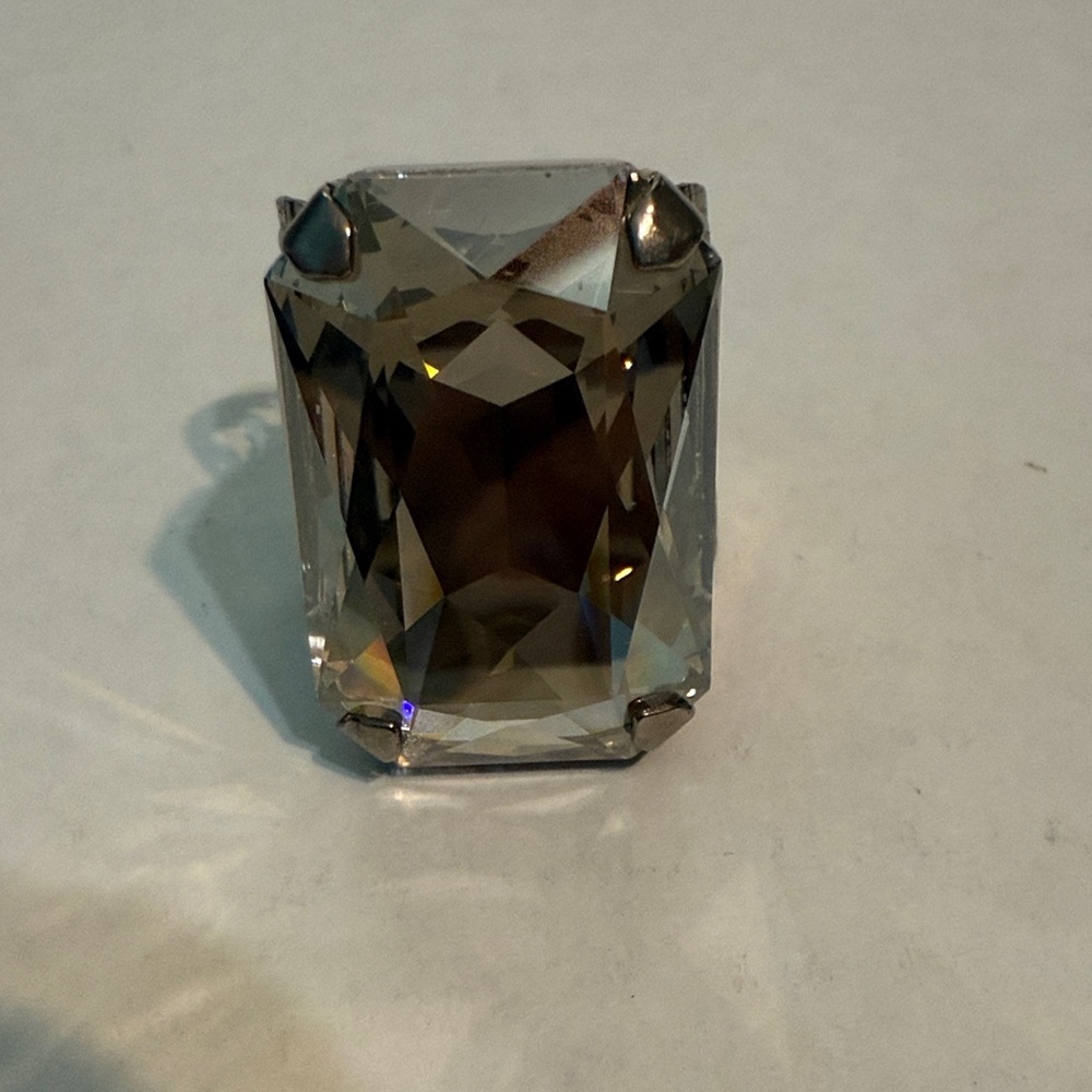 Sorrelli Smoky Quartz Ring